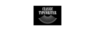 classic typewriter logo